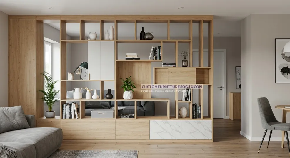 Jasa Pembuatan Rak Partisi Jogja